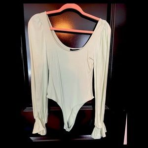Sage long sleeve bodysuit